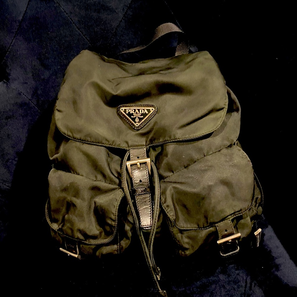 Prada nylon backpack